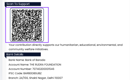 Scan QR code to pay via UPI